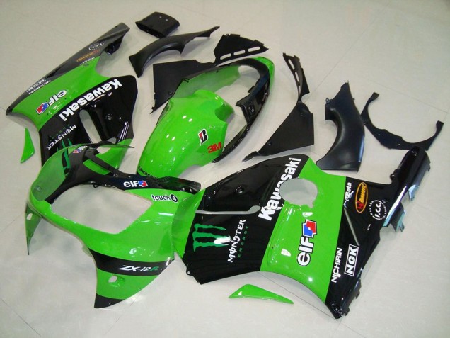 Grünes Monster ZX12R 00-01 Verkleidungen Grünes Monster ZX12R 00-01 Verkleidungen