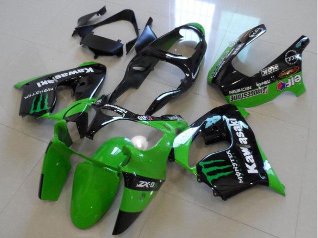 Grünes Monster ZX9R 00-01 Verkleidungen Grünes Monster ZX9R 00-01 Verkleidungen