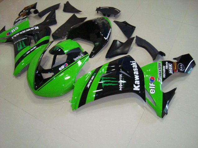 Grünes Monsterrennen ZX10R 06-07 Verkleidungen