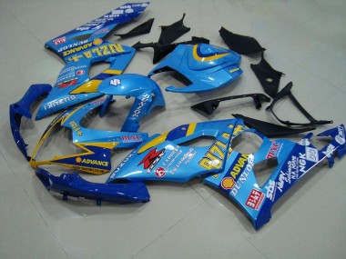 Hell blau Rizla GSXR 1000 K5 05-06 Verkleidungen
