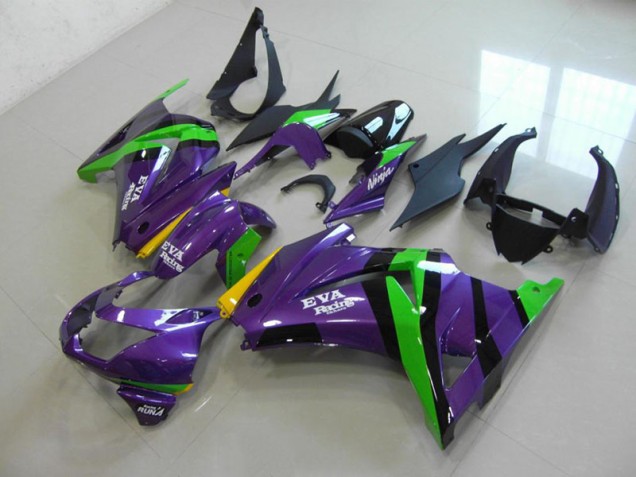 Lila EVA Rennen ZX 250R 08-12 Verkleidungen
