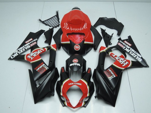 Matt Lucky Strike GSXR 1000 K7 07-08 Verkleidungen