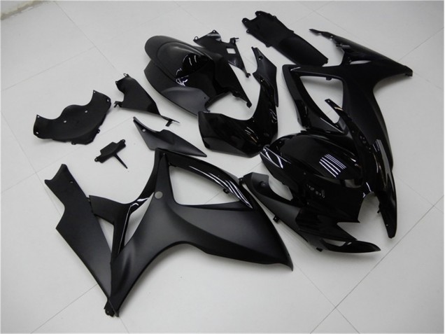 Matt Schwarz GSXR 600 / 750 K6 06-07 Verkleidungen Matt Schwarz GSXR 600 / 750 K6 06-07 Verkleidungen