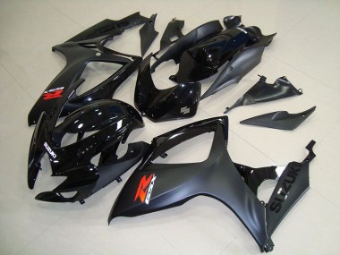 Matt Schwarz GSXR 750 K6 06-07 Verkleidungen
