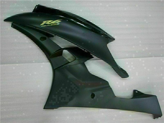 Matt Schwarz R6 06-07 Verkleidungen Matt Schwarz R6 06-07 Verkleidungen