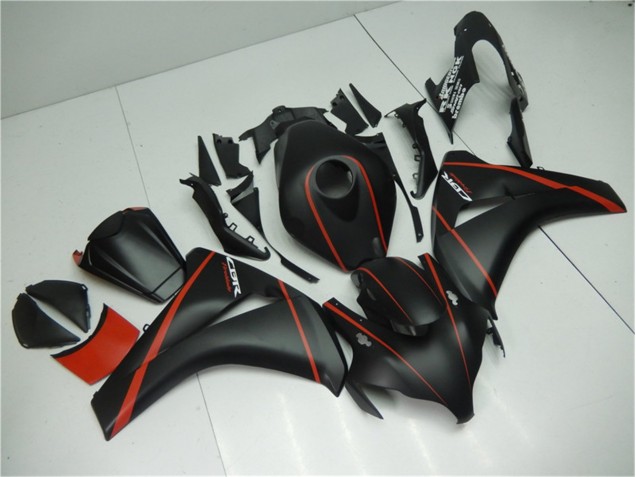 Matt Schwarz Rot CBR 1000 RR 08-11 Verkleidungen Matt Schwarz Rot CBR 1000 RR 08-11 Verkleidungen
