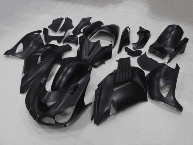 Matt Schwarz ZX14R ZZR 1400 06-11 Verkleidungen