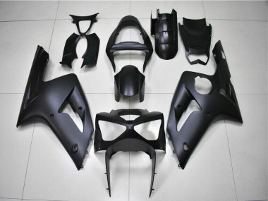Matt Schwarz ZX6R 03-04 Verkleidungen