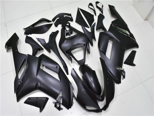 Matt Schwarz ZX6R 07-08 Verkleidungen Matt Schwarz ZX6R 07-08 Verkleidungen