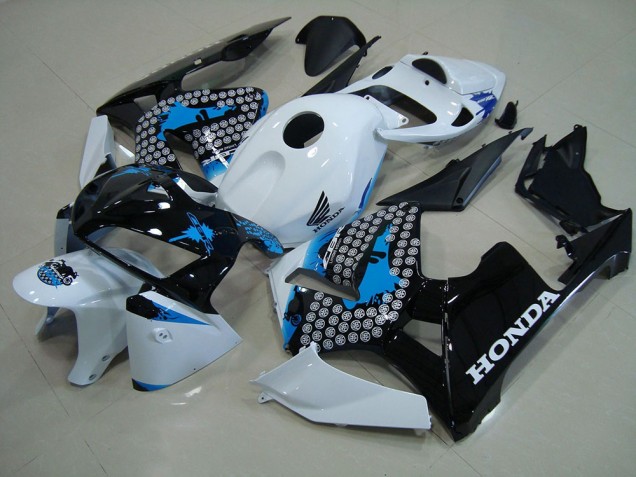 Matt Schwarz mit rotem Aufkleber CBR 600 RR 05-06 Verkleidungen