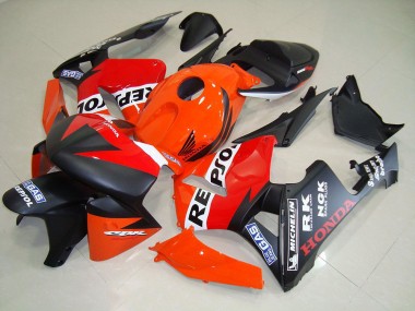 Matt Schwarzer Repsol Renn CBR 600 RR 05-06 Verkleidungen