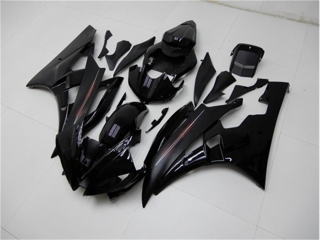 Matt schwarz Glänzend R6 06-07 Verkleidungen Matt schwarz Glänzend R6 06-07 Verkleidungen