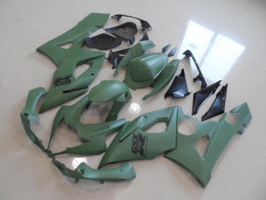 Mattes Armee Grün GSXR 1000 K5 05-06 Verkleidungen
