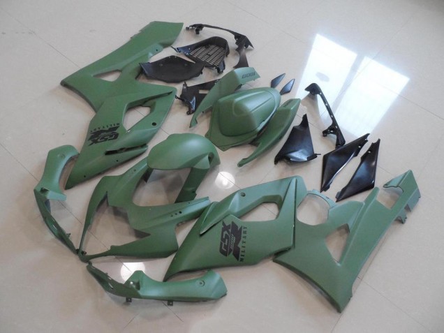 Mattes Armee Grün GSXR 1000 K5 05-06 Verkleidungen