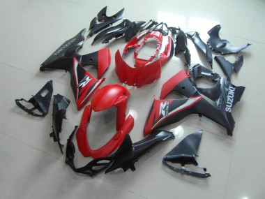 Mattrotschwarz GSXR 1000 K9 09-16 Verkleidungen