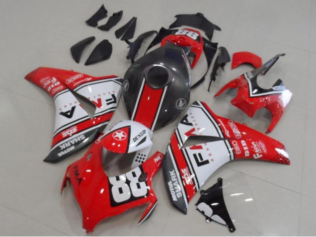 Orange Fiamm 88 CBR 1000 RR 08-11 Verkleidungen Orange Fiamm 88 CBR 1000 RR 08-11 Verkleidungen