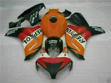 Orange Repsol CBR 1000 RR 08-11 Verkleidungen Komplett Sets