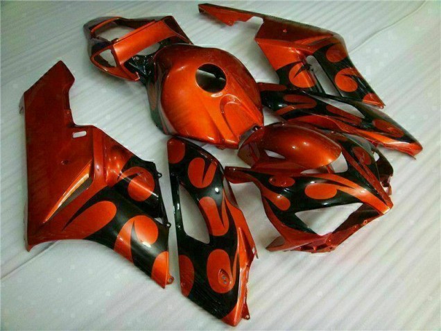 Orange Schwarz CBR 1000 RR 04-05 Verkleidung Orange Schwarz CBR 1000 RR 04-05 Verkleidung
