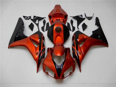 Orange Schwarz CBR 1000 RR 06-07 Verkleidungen