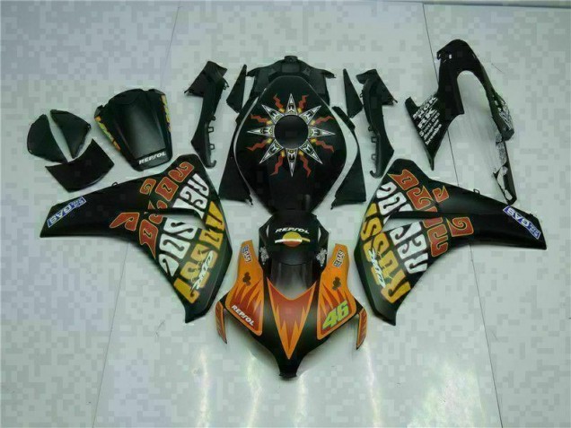 Orange Schwarz CBR 1000 RR 08-11 Verkleidungen Orange Schwarz CBR 1000 RR 08-11 Verkleidungen