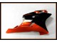 Orange Schwarz CBR 600 F4i 01-03 Vollverkleidung Orange Schwarz CBR 600 F4i 01-03 Vollverkleidung