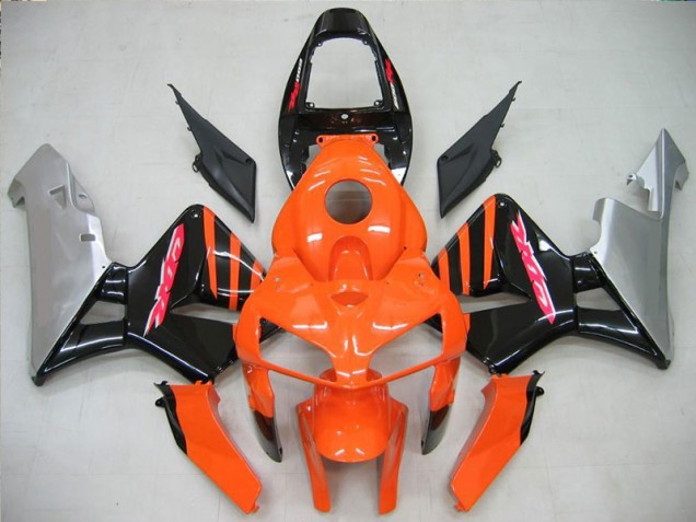 Orange Schwarz CBR 600 RR 05-06 Motorrad Verkleidungen