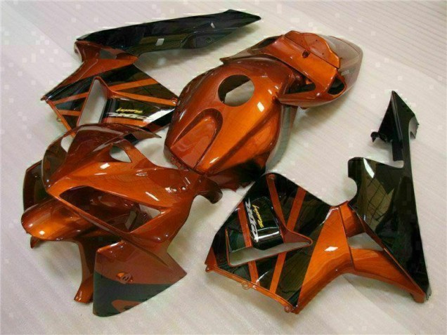 Orange Schwarz CBR 600 RR 05-06 Verkleidung