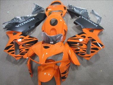 Orange Schwarz CBR 600 RR 05-06 Verkleidungen Komplett Sets
