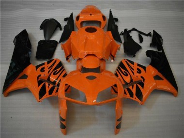 Orange Schwarz CBR 600 RR 05-06 Verkleidungen & Plastik