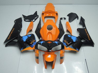 Orange Schwarz CBR 600 RR 05-06 VollVerkleidungen & Plastik