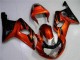 Orange Schwarz GSXR 1000 K1 00-02 Verkleidungen Orange Schwarz GSXR 1000 K1 00-02 Verkleidungen