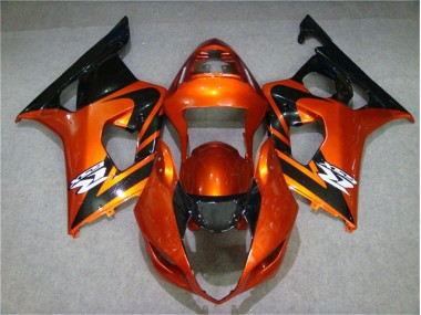 Orange Schwarz GSXR 1000 K3 03-04 Verkleidungen