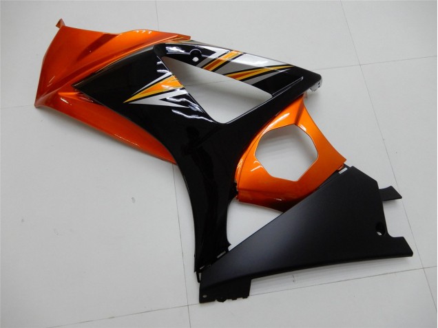 Orange Schwarz GSXR 1000 K7 07-08 Verkleidungen Orange Schwarz GSXR 1000 K7 07-08 Verkleidungen