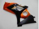 Orange Schwarz GSXR 1000 K7 07-08 Verkleidungen Orange Schwarz GSXR 1000 K7 07-08 Verkleidungen