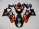 Orange Schwarz GSXR 1000 K7 07-08 Verkleidungen Orange Schwarz GSXR 1000 K7 07-08 Verkleidungen
