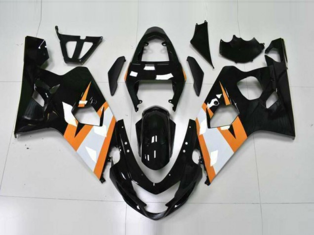 Orange Schwarz GSXR 600 / 750 K4 04-05 Verkleidung Orange Schwarz GSXR 600 / 750 K4 04-05 Verkleidung