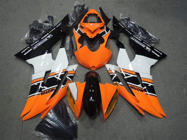 Orange Schwarz Motul R6 08-16 Verkleidungen Orange Schwarz Motul R6 08-16 Verkleidungen