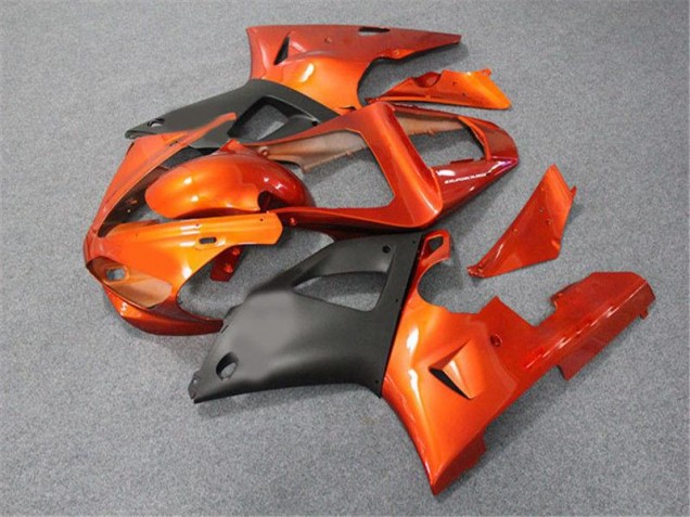 Orange Schwarz R1 00-01 Verkleidungen Orange Schwarz R1 00-01 Verkleidungen