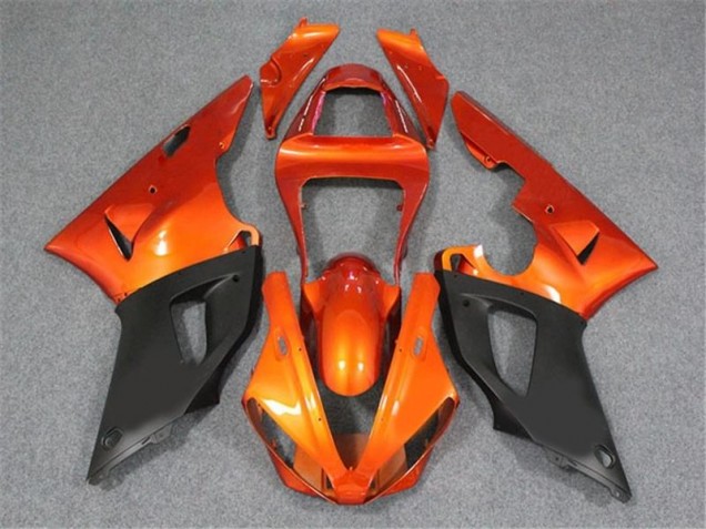 Orange Schwarz R1 00-01 Verkleidungen Orange Schwarz R1 00-01 Verkleidungen