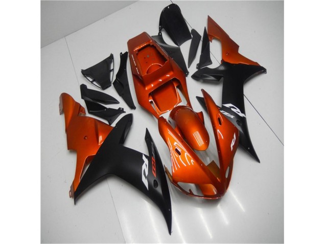 Orange Schwarz R1 02-03 Verkleidungen Orange Schwarz R1 02-03 Verkleidungen