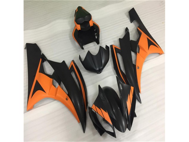 Orange Schwarz R6 06-07 Verkleidung Orange Schwarz R6 06-07 Verkleidung