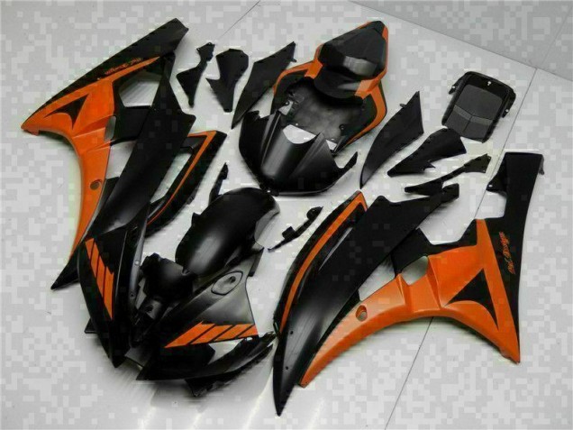 Orange Schwarz R6 06-07 Verkleidungen