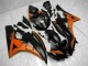 Orange Schwarz R6 06-07 Verkleidungen