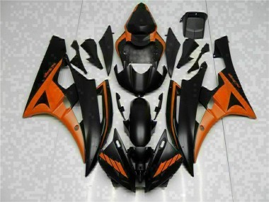 Orange Schwarz R6 06-07 Verkleidungen