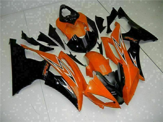 Orange Schwarz R6 08-16 Verkleidungen Orange Schwarz R6 08-16 Verkleidungen