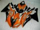 Orange Schwarz R6 08-16 Verkleidungen Orange Schwarz R6 08-16 Verkleidungen