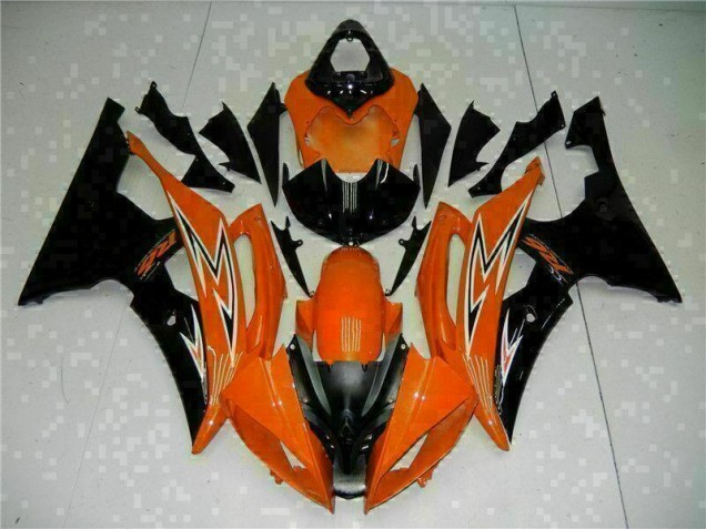 Orange Schwarz R6 08-16 Verkleidungen Orange Schwarz R6 08-16 Verkleidungen