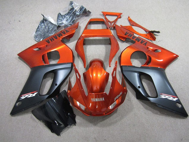 Orange Schwarz R6 98-02 Verkleidungen Orange Schwarz R6 98-02 Verkleidungen