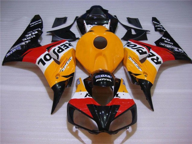 Orange Schwarz Repsol CBR 1000 RR 04-05 Verkleidungen Orange Schwarz Repsol CBR 1000 RR 04-05 Verkleidungen