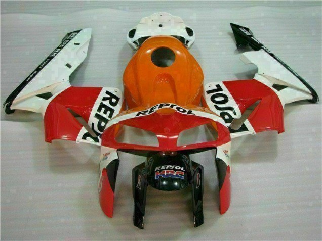 Orange Schwarz Repsol CBR 600 RR 05-06 Verkleidungen